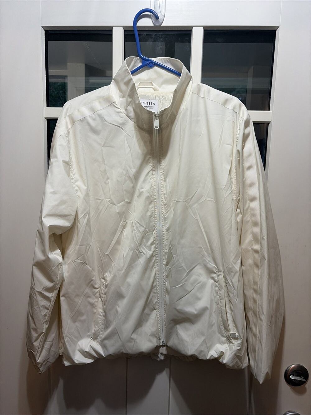 Athleta | Sightseer Lace Jacket, Magnolia White Large Great Condition